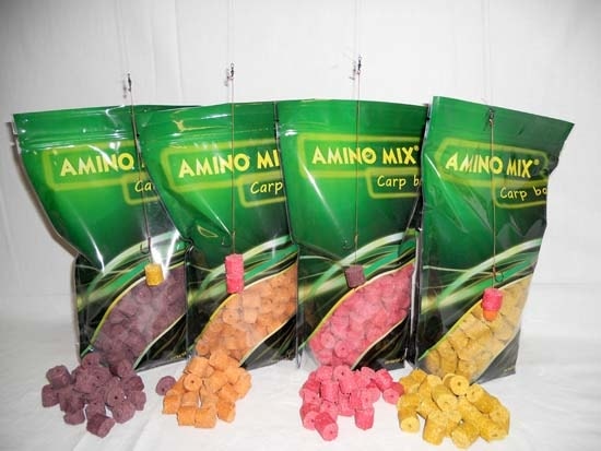 Amino Mix Kukuřičné pelety - 17mm s otvorem 1kg