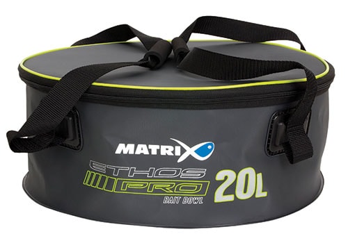 Matrix Míchačka na krmení Ethos Pro EVA Groundbaits with lid & handles 20l