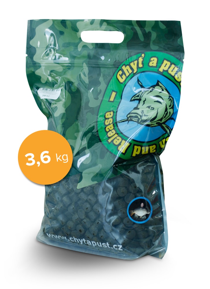 Chyť a pusť Pelety Halibut Classic bez díry 3,6kg - 16mm