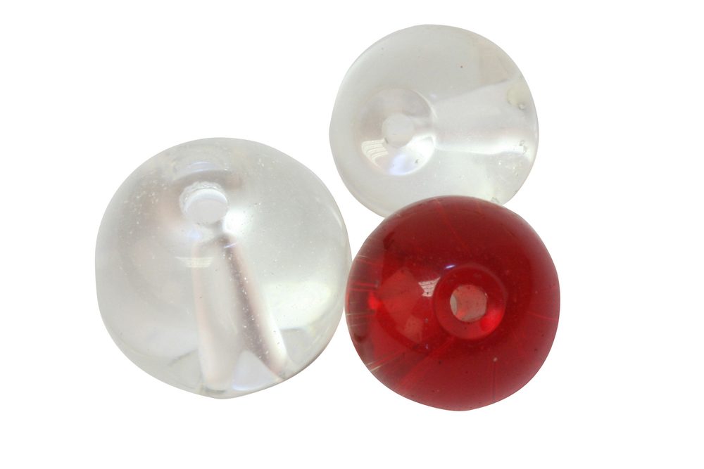 Fox Rage Skleňené kuličky Glass Beads 10ks - 8mm Red