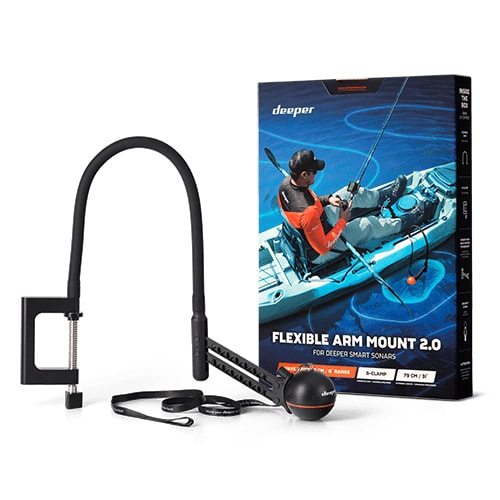 Deeper Držák sonaru Flexible Arm 2.0 pro lodě a kajaky
