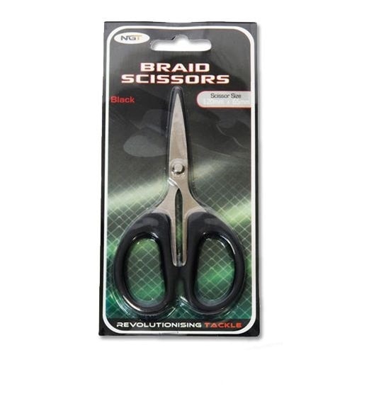 NGT Nůžky Braid Scissors Black