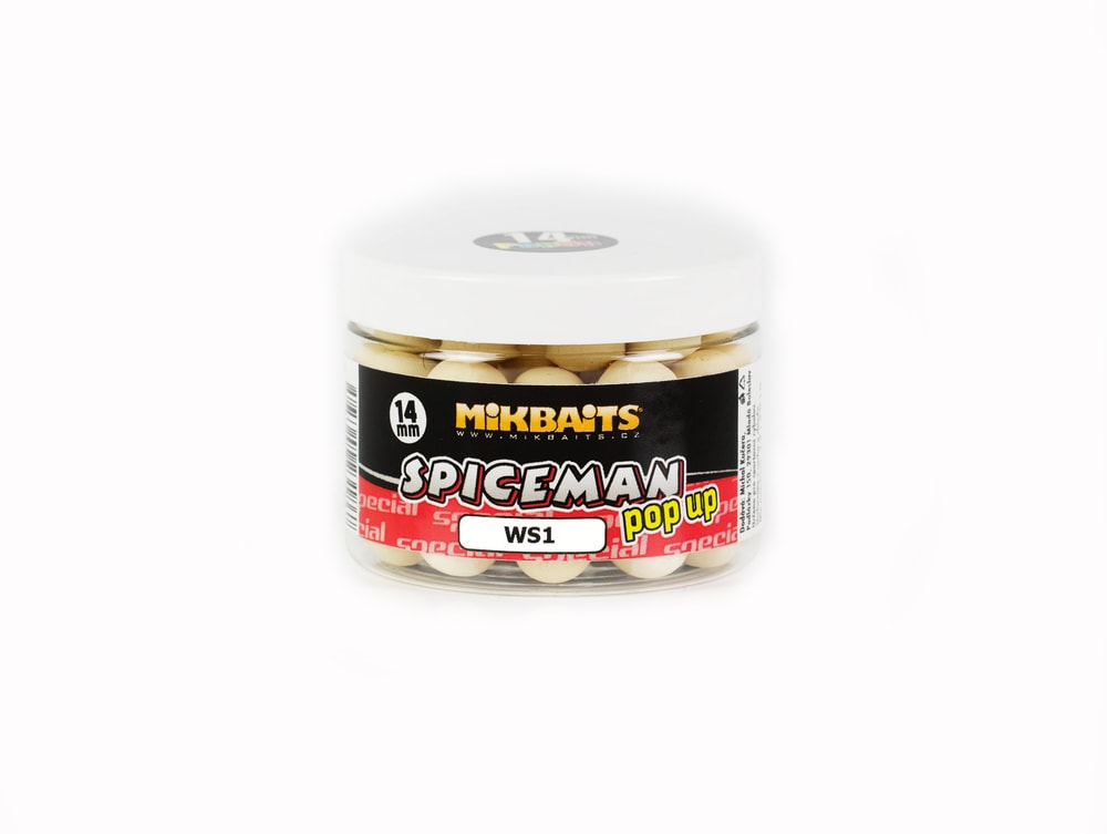 Mikbaits Plovoucí Boilie Spiceman WS2 250ml - 14mm