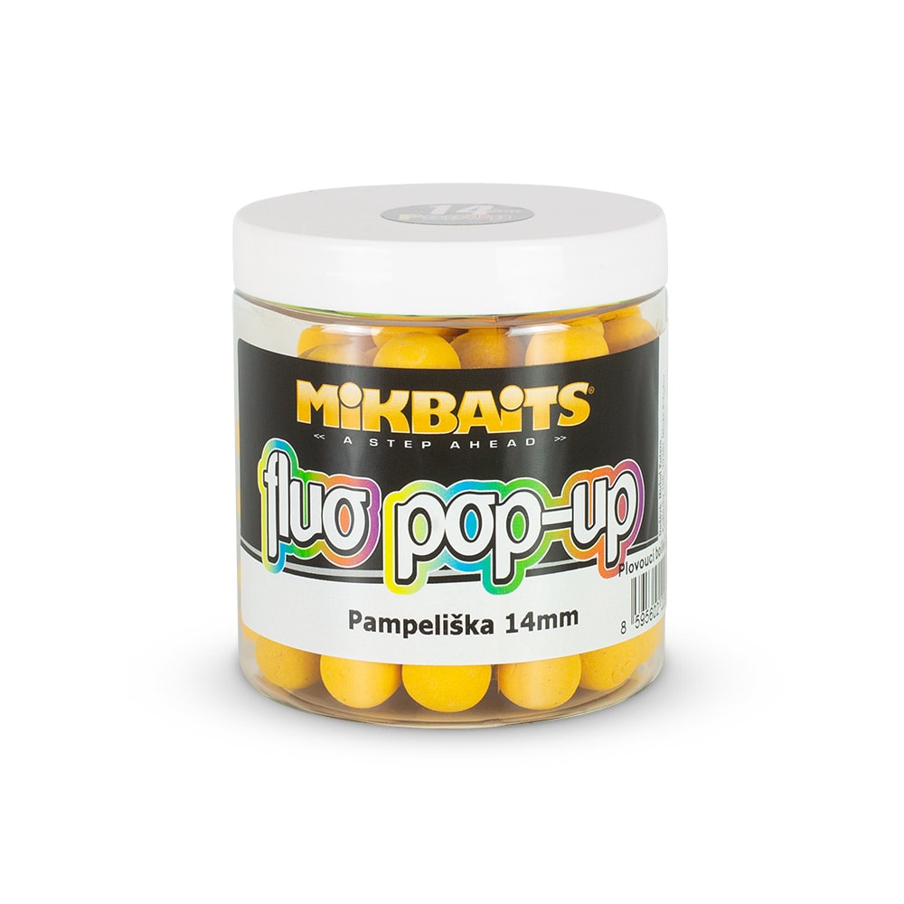 Mikbaits Plovoucí fluo boilie 250ml - Ananas N-BA 14mm