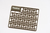 Taska Vlasové zarážky prodloužené - mini 3,5mm hnědé 216ks