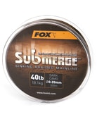 Fox Pletená šňůra Submerge Dark Camo Sinking Braid - 0,16mm / 11,3kg / 300 m
