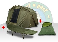 Giants Fishing Bivak CLX Bivvy + Lehátko + Spací pytel!