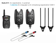 Delphin Signalizátor Roler 9V 2+1 + 2x Swinger + 2x Snag Ears