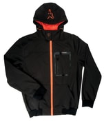 Fox Softshellová Bunda Softshell Hoody Black/Orange - vel. S