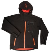 Fox Softshellová Bunda Softshell Jacket Black/Orange - vel. S
