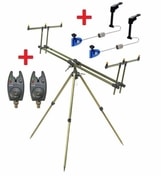 Zfish Stojan Tripod Select 3 Rods + 2x Hlásič NGT VX1 + 2x Swinger Extra Carp ZDARMA!