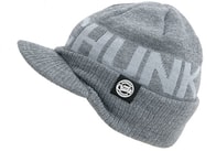 Fox Zimní čepice s kšiltem CHUNK Grey Peaked Beanie
