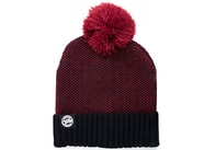 Fox Zimní čepice CHUNK Burgundy/Black Bobble Hat