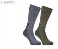 Silverpoint Ponožky pánské Merino Wool All Terrain Hiker 2páry - 36-38