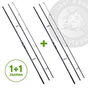 Chyť a pusť Prut Thunder Carp 3,6m/3lbs 50mm třídílný 1+1 ZDARMA!