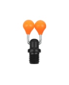 Fox Klip Black Label Pivoting Ball Clip - Orange