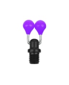 Fox Klip Black Label Pivoting Ball Clip - Purple