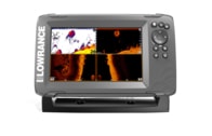 Lowrance Echolot HOOK² 7X se Sondou Tripleshot + baterie + nabíječka ZDARMA