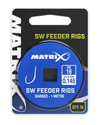 Matrix Návazec 1M SW Feeder Rigs 10ks - vel.10 / 0,165mm