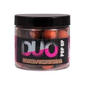 LK Baits Pop-up Boilies DUO X-Tra 18mm 200ml - Sea Food/Compot NHDC