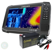 Lowrance Echolot HDS-9 Carbon HDS-9 Carbon + sonda TotalScan + baterie + nabíječka ZDARMA