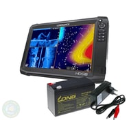 Lowrance Echolot HDS-16 Carbon + sonda TotalScan + baterie + nabíječka ZDARMA