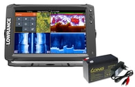 Lowrance Echolot Elite-12 Ti bez sondy + baterie + nabíječka ZDARMA