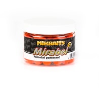 Mikbaits Boilie Mirabel Fluo 12mm 150ml - Půlnoční pomeranč