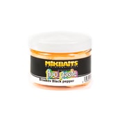 Mikbaits Plovoucí těsto Fluo paste 100g - Půlnoční pomeranč