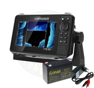 Lowrance Echolot HDS LIVE 7 se sondou Active Imaging 3v1 + baterie + nabíječka ZDARMA