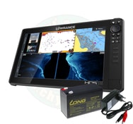 Lowrance Echolot HDS LIVE 16 se sondou Active Imaging 3v1 + baterie + nabíječka ZDARMA