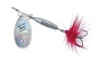 Balzer Rotační třpytka Colonel 3D s peřím Silber/glitter (stříbrná/perleť)