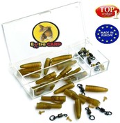 Extra Carp Závěs na zátěž Lead Clip With Swivel Ring 10ks