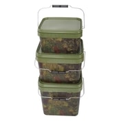 Gardner Kbelík hranatý Square Camo Buckets 10l