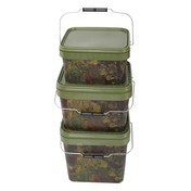Gardner Kbelík hranatý Square Camo Buckets 17l