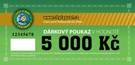 Chyť a pusť Dárkový poukaz 5000 Kč