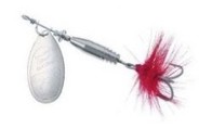 Balzer Rotační třpytka Colonel Classic s peřím Uni silber (stříbrná) - 5g