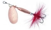 Balzer Rotační třpytka Colonel Classic s peřím Uni kupfer (měděná) - 3g