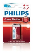 Philips Baterie 9V PowerLife alkalická