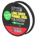 Korda PVA náhradní punčocha Long chuck Funnel Web Hexmesh Refill - | 5m