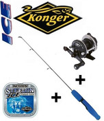 Konger Prut ICEMAN AA70 ML + multiplikátor + vlasec