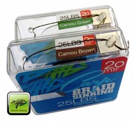 Giants Fishing Návazcová šňůrka Carp Braid Sinking 20m - 25lbs Camou Green