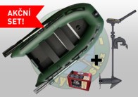 Seafox Člun STK300 + motor Minn kota Traxxis 55V 36" + baterie 12V105AH