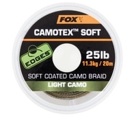 Fox Ztužená šňůrka Camotex Soft 20m - Light Camo 20lb